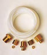 Instrument Accessories and Service Parts Tubing Kits Description Fitting Size 0 150 PSI nylon tubing (6') 1 /8 27 and 1 /4