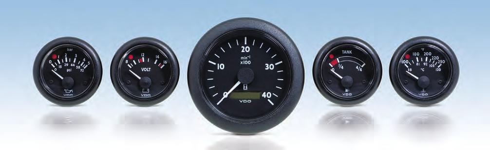 Severe Duty Instruments - Service Parts Only Severe Duty Black Series Programmable Tachometers w/ LCD hourmeter Programmable for use with most engine electronic control ignitions with tachometer