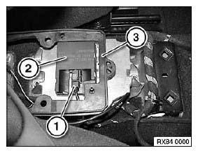 Page 10 of 15 Fig 10: Identifying Plug Connection And Bluetooth Aerial 61 35 953 Removing And Installing/Replacing Interior Antenna For Comfort Access System