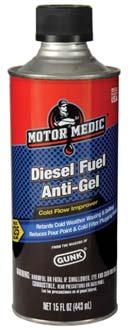 Diesel Additives Diesel Fuel Conditioner Premium Diesel Fuel Anti-Gel with Conditioner Diesel Fuel Anti-Gel Keeps injectors clean by dissolving gum and varnish. Prevents rust and corrosion build-up.