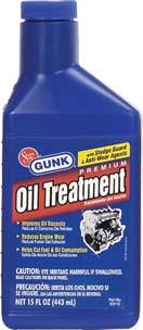 Helps stop engine oil leaks fast. For oil leaks at gaskets, timing chain covers and main seals.