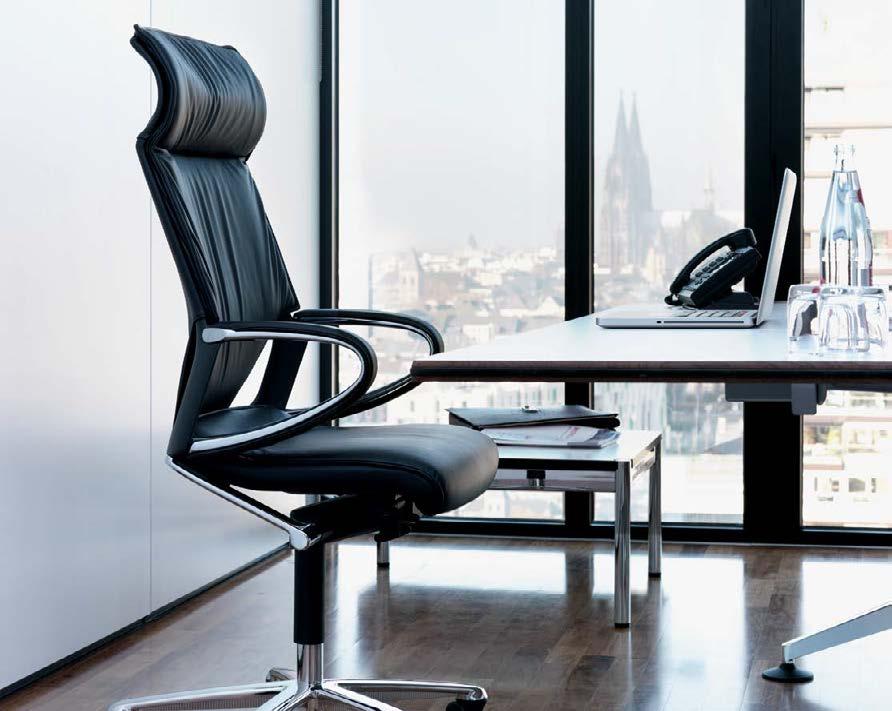 (4/4) Modus Executive. 28 range. Smart yet casual. In positions of responsibility, office and conference chairs are the last things you cut back on.