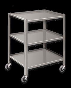 turdy drawers furnished with padlock loops. ll models available with stem casters or floor pads. Dimensions: 31 H w/ floor pads, 34 H w/ casters, drawer 14 W x 16 D x 5 H.