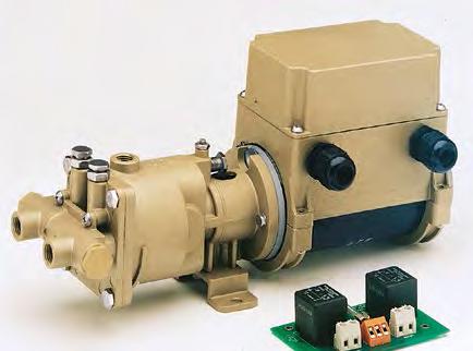 7201-PR Autopilot Pump Relays This unit is designed for many shipboard and industrial applications where low pressure and a small source of hydraulic pressure is required.