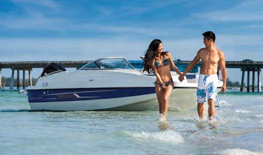 families on the water than any other recreational boat company.