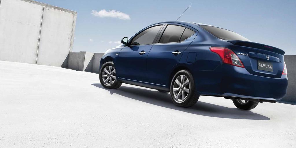 The All New Nissan Almera The spacious sedan for those who want to live large. Everything you thought you knew about owning a small car is about to change.