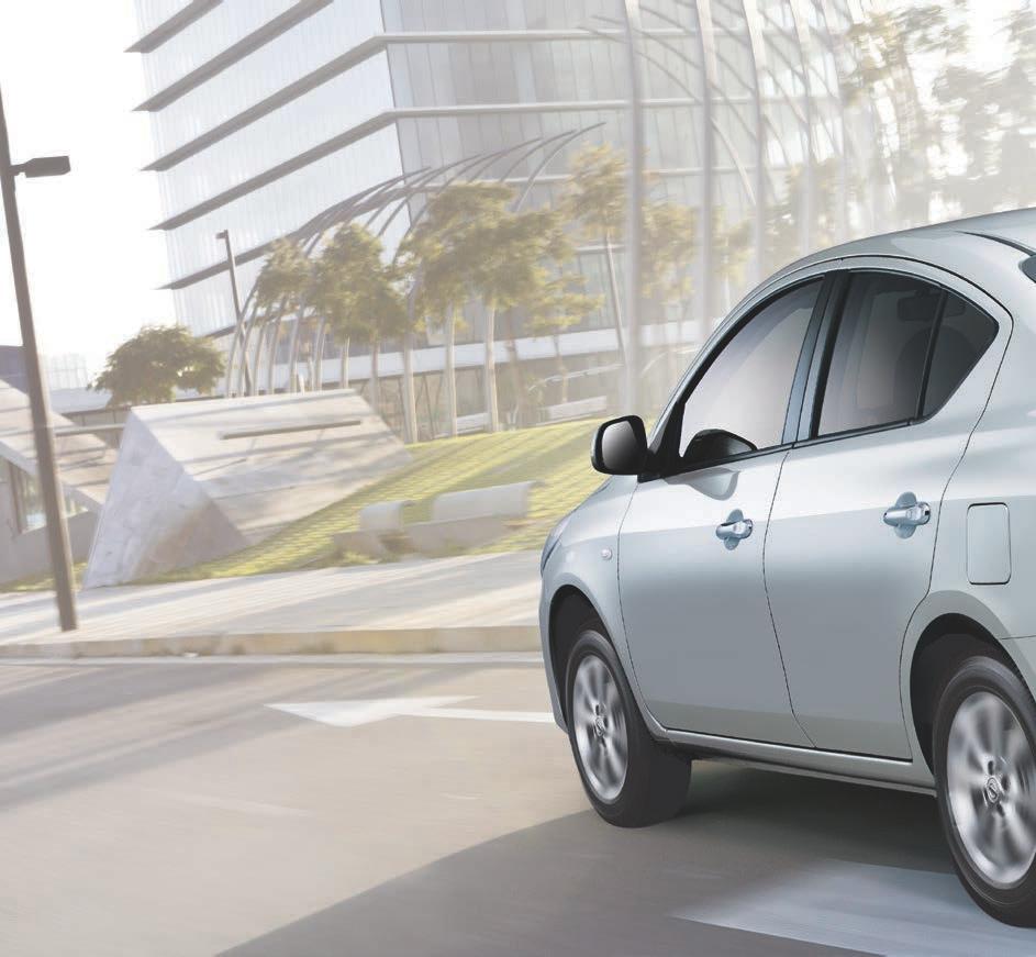 PERFORMANCE AND ECONOMY A smaller size certainly doesn t mean paltry performance. The Nissan ALMERA is powered by an impressive 1.