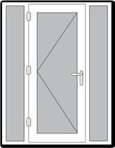 upvc Single Doors & Sidelights Composite Doors & Sidelights Specification Synseal Synerjy 70mm Fully Featured Profiles Fully Reinforced Outer Frame & Opening Sashes 5-Point Lockmaster
