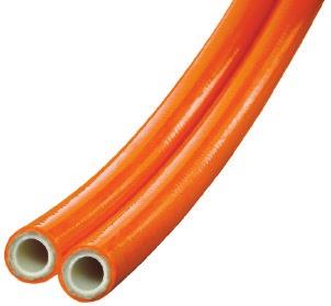 A Kuriyama Group Company Custom Twin Line Piranha Bonding Capabilities Bonding of hose sizes from ¼ through 2 ID from available stocked hoses. For non-stock hose items, a minimum order of 2,500 ft.