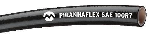 more force required to reach kink initiation vs competitive 100R7 type hose styles This new hose construction facilitates installation in very tight areas Applications: Piranhaflex Series PF267 and