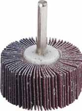 The controllable aggressiveness, working speed, and low cost of the wheels make them superior to wire brush, grit-impregnated plastic, fibrous and setup wheels in a wide range of applications.