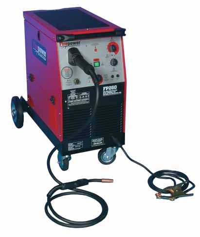 Arc Welding Equipment and Accessories Machine Specifications Maximum output 270 Amp Duty cycle @ 104 F 60% @ 200 Amp at 30V Current range 20-270 Amp Number of voltage settings 7 Maximum plate
