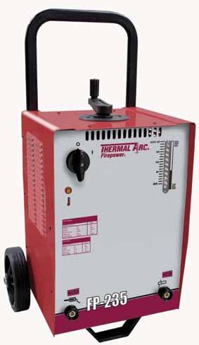 Arc Welding Equipment and Accessories TIG/Arc/Stick Welders FP235: 1443-0404 Welding System Machine Specifications Output range 20 235 amps (230V) Rated Output @ Duty Cycle 200A @ 20% Duty Cycle Max
