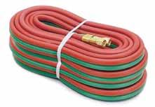 Meets or exceeds the requirement of RMA and CGA. Warning! Grade R welding Hose is recommended for use with Acetylene Gas only.