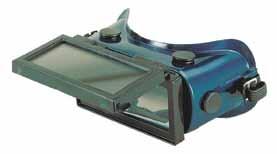 1 and various International Standards 1423-0018 - Lift Front, Welder s Goggle Soft Frame, 2 x 4-1/4 Filter lens frame raises easily for on-the-job versatility (Lift Front Type) Furnished