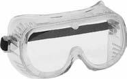 5) Soft vinyl frame fits easily over corrective glasses Hooded vents prevent fogging and offers excellent ventilation Adjustable elastic headband Meets/Exceeds ANSI Z87.