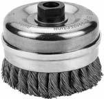 Brushes & Abrasives Power Brushes: Wire Cup Type Brushes & Abrasives Firepower wire cup brushes are designed for use on portable power tools.