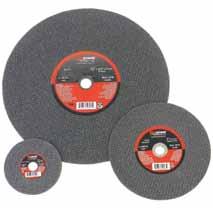 Brushes & Abrasives Cut-Off Abrasive Wheels, Type 1 (For Metal) Firepower Double Reinforced Cut-Off Wheels are designed for heavy duty cut-off jobs using circular saws, chop-saws and straight