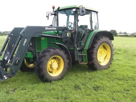 TRACTORS 1999 John Deere 6010 4WD Quicke Q41 Loader Fitted