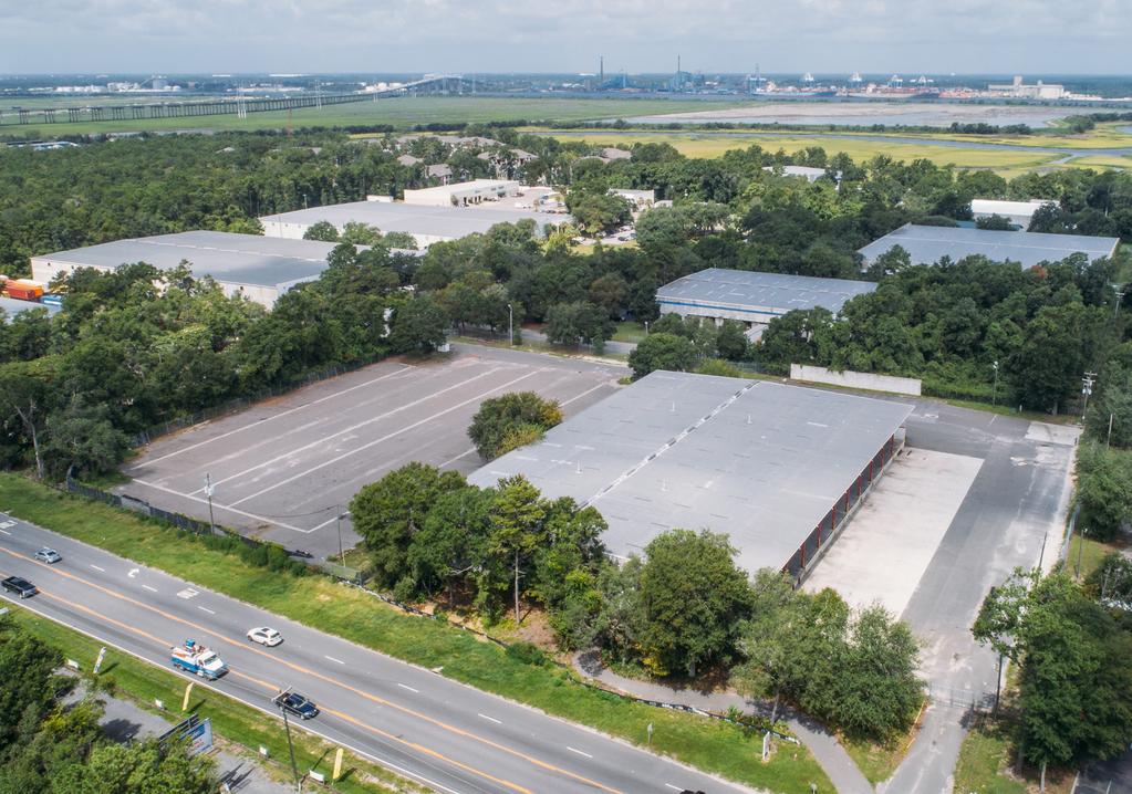 AVAILABLE 2.38 ACRE DROP YARD FOR LEASE North Charleston Port Terminal SPRINGBOK LN 2.