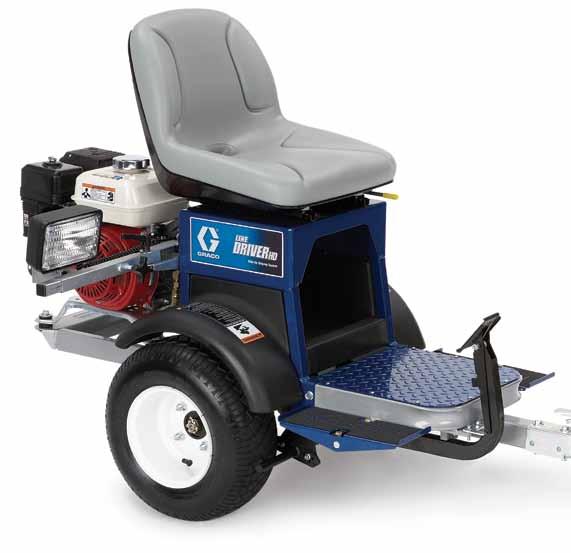 Only Graco offers two high performance LineDrivers to connect to your GrindLazer to help you double your line removing applications.