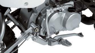 KEY FEATURES Brakes * Rear brake rod with revised offset and lever ratios offers a