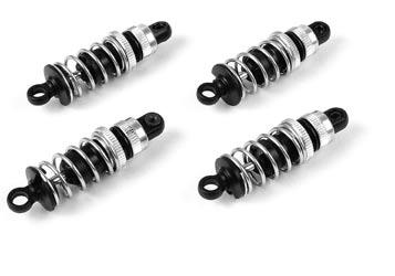 SHOCKS Shock Absorbers Shock absorbers, or shocks, are the suspension components that allow the wheels to keep as much contact as possible with the track surface.