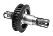 FRONT & REAR AXLES One-Way Axles There are two types of one-way axles for use in an R/C car. The most common is a front one-way axle; the other is a central one-way pulley.