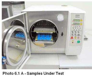 1 Test Purpose: This test is performed to evaluate the moisture resistance integrity of non-hermetic packaged solid state devices using moisture condensing or moisture saturated steam environments. 6.