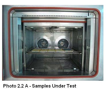 : SZREL-010 Lab Environmental Conditions: Ambient temperature: 25±3ºc, Relative humidity: 55±20%RH 2.2.6 Test Result(s): Appearance Check: No visual damage was found on samples after test.