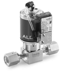 Options and ccessories Solenoid Pilot Valve ssemblies Fast-acting, high-flow solenoid pilot valve enhances LD series valve response time.