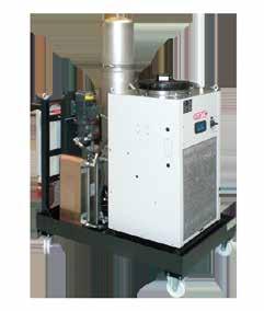 VEU-F Mobile Varnish Elimination Unit with compressor cooler 1 l/min, 6 bar