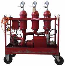 Filter Pump Transfer Unit, mobile, cascade filtration MFR-TRIFIL 285 * via 3 filters in