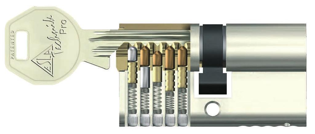 mounted, and a locking cylinder which is used to lock and unlock the lockcase.
