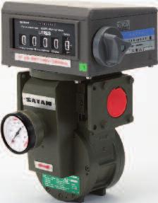 Positive Displacement meter The SATAM Positive Displacement meter (PD meter) is a system with freely-moving blades used to measure "white" petroleum products such as fuels, bio-fuels and refined