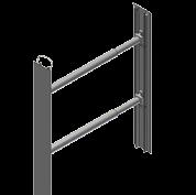 Shoring Specifications Six sizes of STANDARD vertical shores Vertical Shore Rails - Standard STANDARD Rail Lg. x Cr. Br. (In.