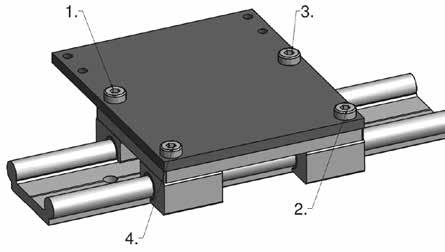 0 M8 W-25 30.0 M10 Please refer to the drawing for the correct screw assembly sequence.