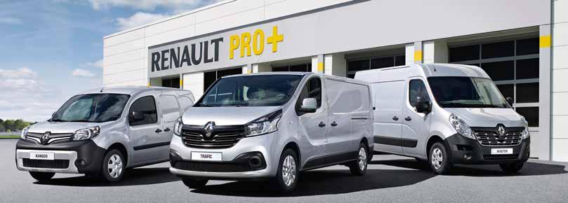 A sign of service The Renault Pro+ specialist network consists of experts who are here to help you choose the right vehicle for you and an after-sales department that guarantees to keep you moving.