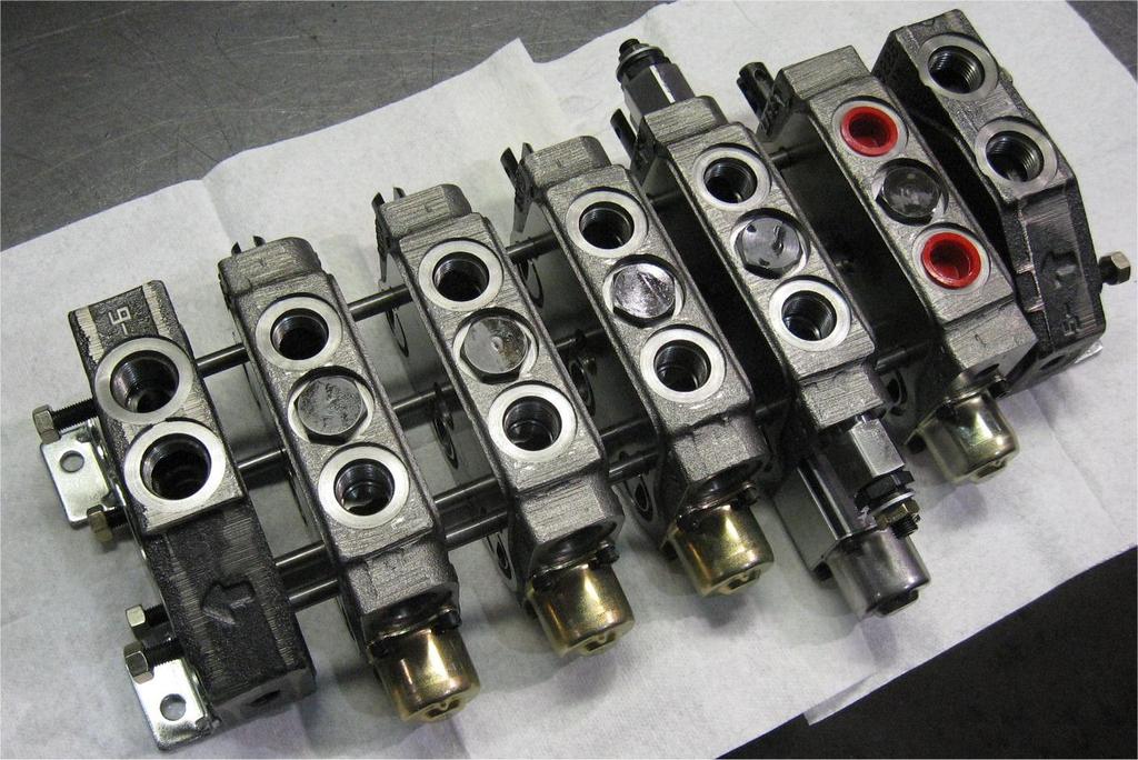 Cast section valves explained Sectional valves used in T handle command