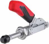Push-pull type toggle clamps 6840 Push-pull type toggle clamp without angle base. For push- and pull-clamping. (Equal operation of rod and lever).