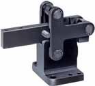 Pneumatic toggle clamps 6816CE Toggle clamp element matching with heavy pneumatic toggle clamp, with vertical cylinder attachment 6826CE. Tempering steel, burnished.