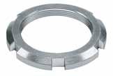 Accessories for pneumatic swing clamps 6829N Grooved nut (DIN 70852) Steel, galvanized.