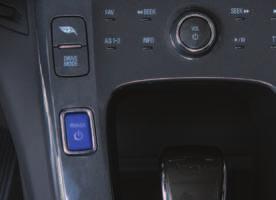 Starting the Vehicle/ON With the vehicle in Park or Neutral, press the brake pedal and then press the POWER button. A power ON audio cue will sound.