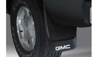 Molded Splash Guards GM Accessories splash guards look great while helping protect your vehicle from mud, dirt, snow, salt, and gravel.