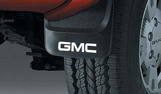 Splash Guards GM Accessories splash guards look great while helping protect your vehicle from mud, dirt, snow, salt, and gravel.