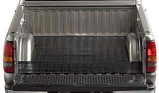 RUBBER BED MAT Safeguard your investment. Now you can preserve the truck bed of your GMC Sierra for the long haul with the GM Accessories bed mat.