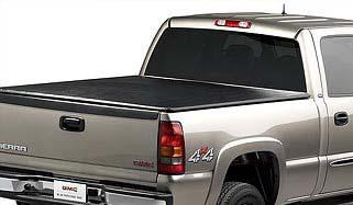 SOFT TANNEAU COVER The soft tonneau cover will help shield your GMC Sierra pickup bed and its cargo from inclement weather.