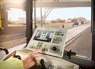 Volvo puts you in control Be in complete control of your paver with Volvo s technologically-advanced features, designed for simple operation and maximum efficiency.