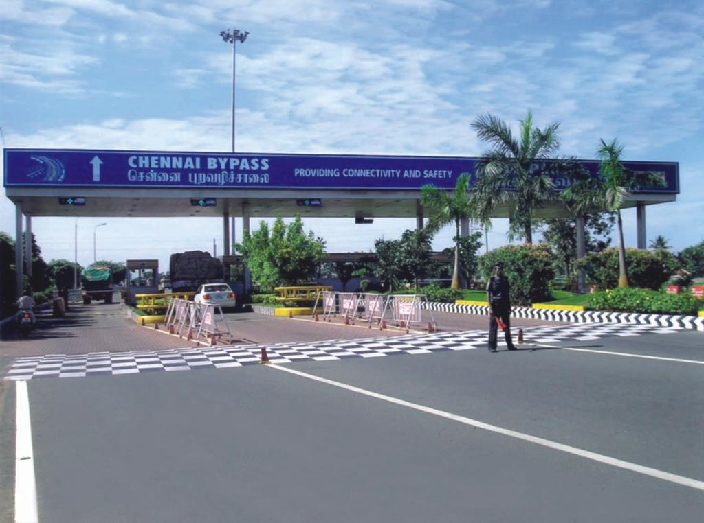 About 100 toll plazas are expected to be commissioned in the Contractors next 3 years. The value of the systems required is about US$ Consultants 4.5 million per toll plaza.