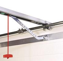 The operator bracket is designed to work with the LiftMaster operating system and